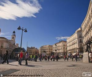 Puzzle Puerta del Sol, Madrid