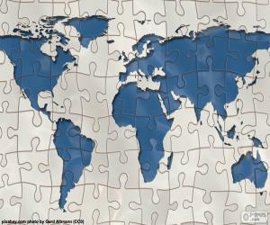 Puzzle Puzzle de la carte du monde