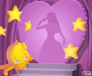 Puzzle Pypus admirant les Princesses de Disney
