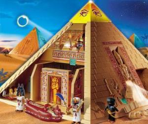 Puzzle Pyramide Egypte Playmobil