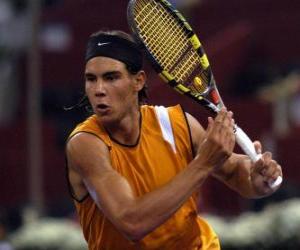 Puzzle Rafa Nadal prêt d'un coup