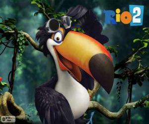 Puzzle Rafael, le toucan