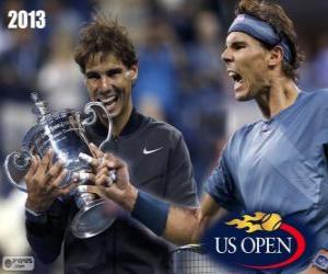 Puzzle Rafael Nadal champion US Open 2013