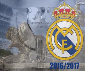 Puzzle Real Madrid, champion 2016-2017