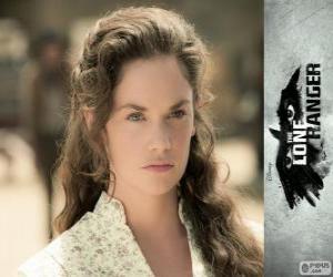 Puzzle Rebecca Reid (Ruth Wilson) dans le film Lone Ranger