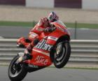 Casey Stoner en levant roue