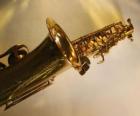Saxophone, instrument à vent musical