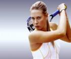 Maria Sharapova préparé pour un coup