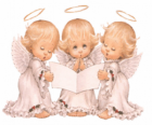 Anges avec robe blanche chant chants