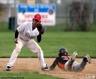 Baseball accéder à la base