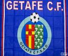 Getafe CF foncé bleu drapeau et emblème