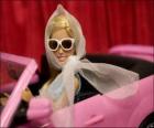 Barbie au volant de sa voiture