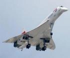 Les avions à réaction supersonique Concorde