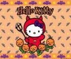 Hello Kitty déguisé à Halloween