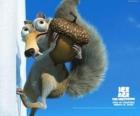 Scrat, l'écureuil dent sabre obsédé par les glands