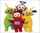 Les Télétubbies: Laa-Laa, Tinky Winky, Po et Dipsy