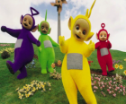 Les Télétubbies: Laa-Laa, Tinky Winky, Po et Dipsy