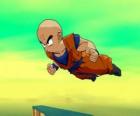 Krillin est le partenaire de Goku et son meilleur ami.