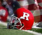 Football casque (Rutgers Athlétisme)