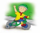 Caillou, une bicyclette