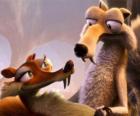 Scrat et Scratte, tomber en amour