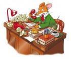 Geronimo Stilton, le directeur du journal 