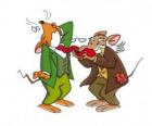 Geronimo Stilton avec son père