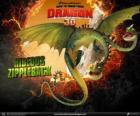 Hideux Braguettaure, avec deux têtes, est le plus grand dragon et l'un des plus dangereux