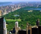 Vue aérienne de Central Park, New York