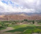 Paysage culturel et vestiges archéologiques de la vallée de Bamiyan, en Afghanistan.