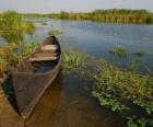 Le Delta du Danube, le delta du plus grand et le mieux conservé en Europe. Roumanie.