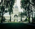 Palais royal des expositions et jardins Carlton, conçu par l'architecte Joseph Reed. Australie