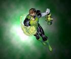 Le Green Lantern, le super-héros a un anneau de pouvoir qui est l'une des armes les plus puissantes de l'univers