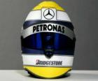 Casque Nico Rosberg 2010