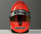 Casque Michael Schumacher 2010