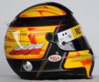 Casque Robert Kubica 2010