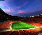 Soccer City, allumé