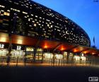 Soccer City dans la nuit