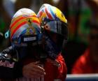 Mark Webber, Fernando Alonso, Barcelone 2010