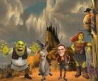 Personnages, dans le dernier film Shrek 4 ou Shrek, il était une fin