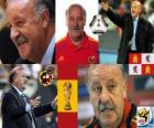 Vicente del Bosque entraîneur de l'équipe nationale espagnole