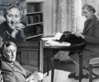 Agatha Christie (1890 - 1976) était un écrivain britannique de romans policiers.