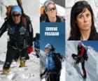Edurne Pasaban est un alpiniste espagnol et la première femme de l'histoire à monter sur les 14 huit mille (montagnes de plus de 8000 mètres) de la planète.