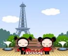 Pucca et Garu à Paris