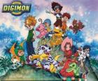 Les personnages Digimon
