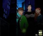 Ben, Gwen et Kevin, les protagonistes humains de Ben 10 Alien Force