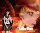 Rei Hino ou Raya Hino se transforme en Sailor Mars