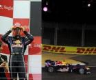 Sebastian Vettel - Red Bull - Singapour 2010 (2 º annonces)
