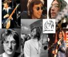 John Lennon (1940 - 1980) musicien et compositeur qui est devenu mondialement connu comme l'un des membres fondateurs de The Beatles.