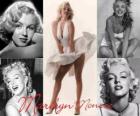 Marilyn Monroe (1926 - 1962) était un modèle et une actrice du cinéma américain